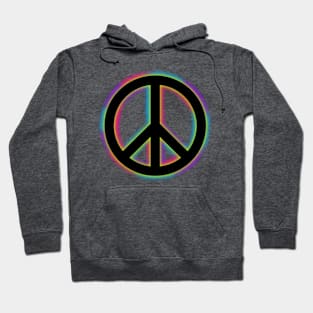 Colorful Peace Sign Hoodie